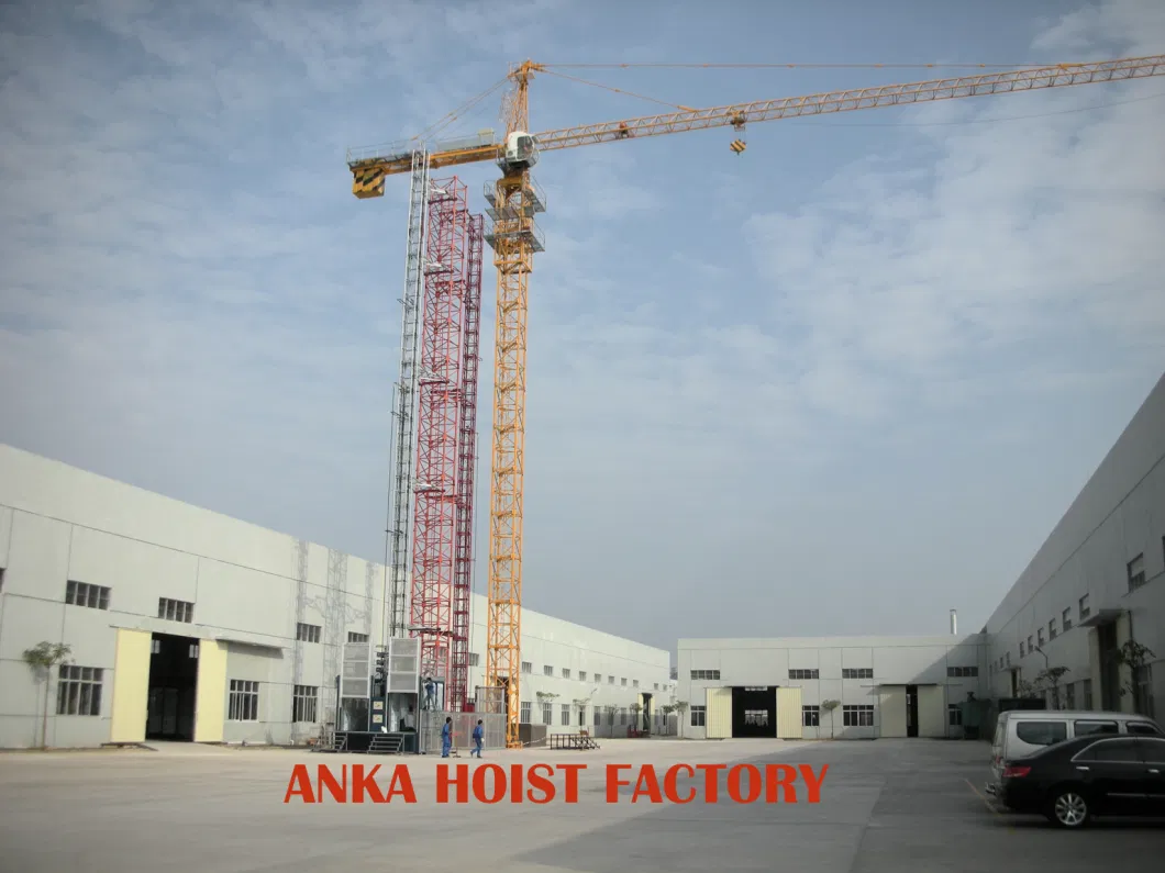 CE Approved Anka Personnel and Material Hoist Passenger and Goods/Cargo Hoist