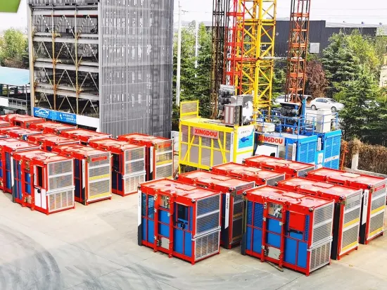 CE-zugelassener Hochbau-Aufzug für Arbeitsmaterialien zum Heben von Personen